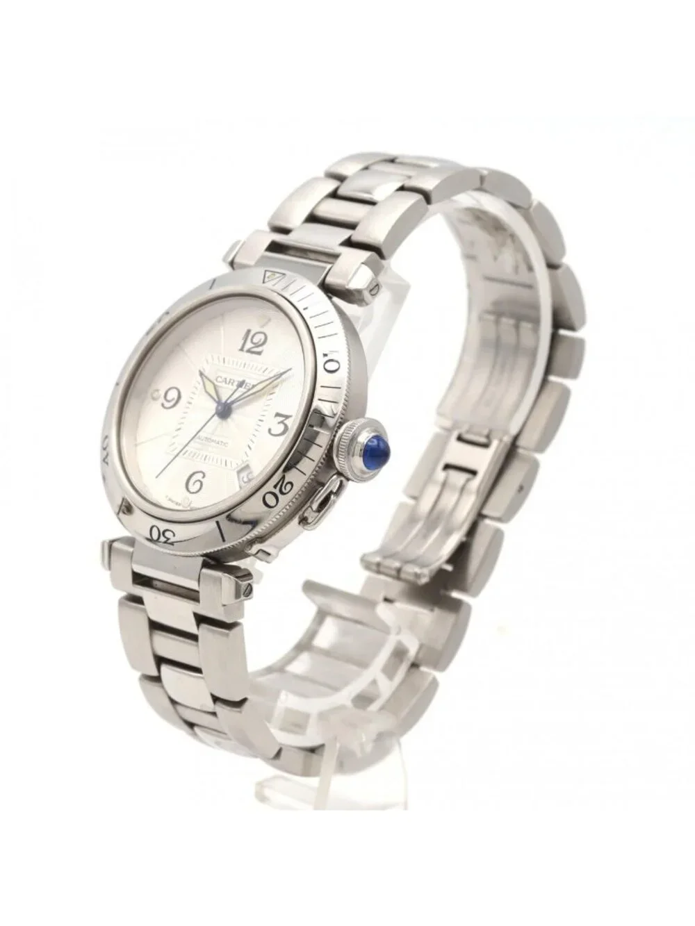 Cartier Pasha SS Automatic Winding Watch